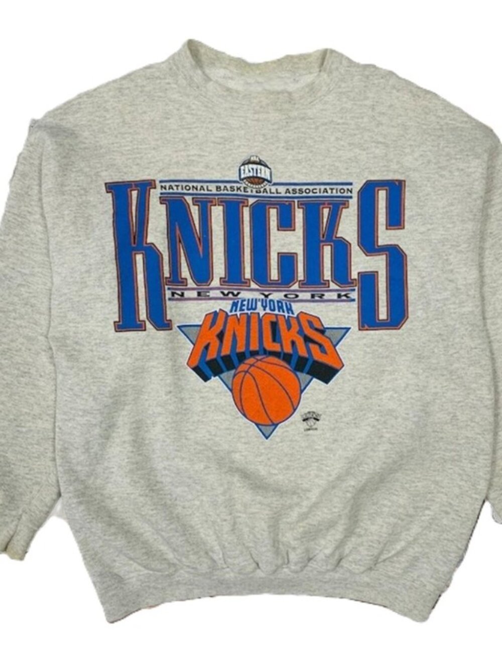 REMAKE Vintage Style NBA New York Basketball Sweatshirt, Knicks Unisex T-Shirt